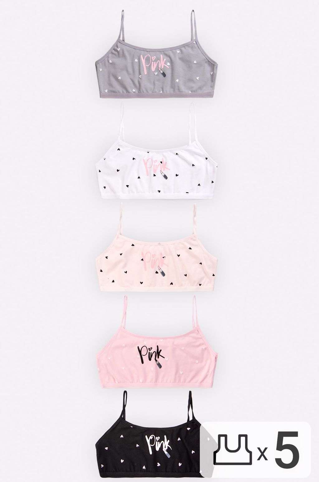 Майка-топ для девочки 5шт. Donella  фото 2