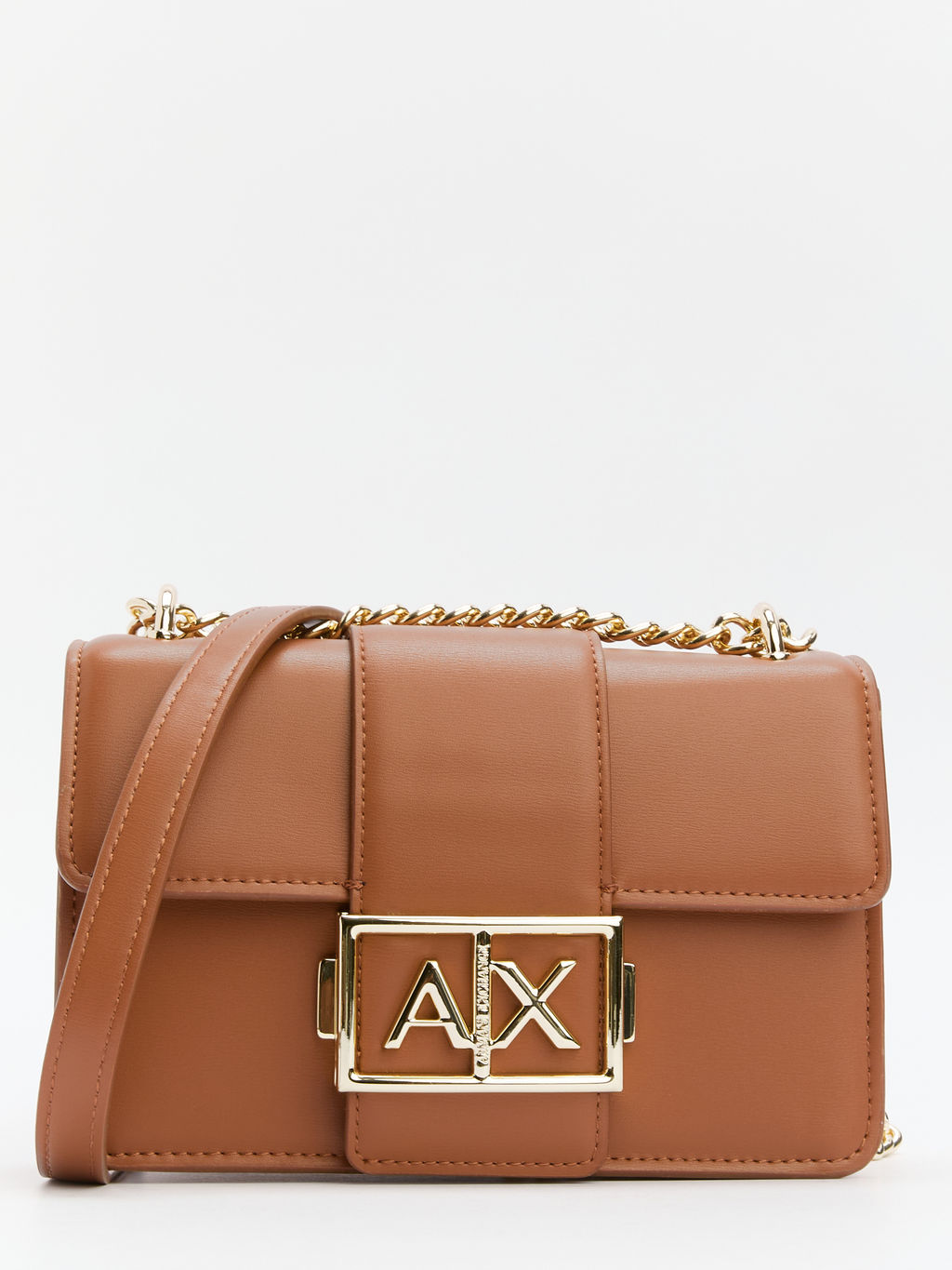 Женское кросс-боди ARMANI EXCHANGE Артикул 4081372, светло-коричневый