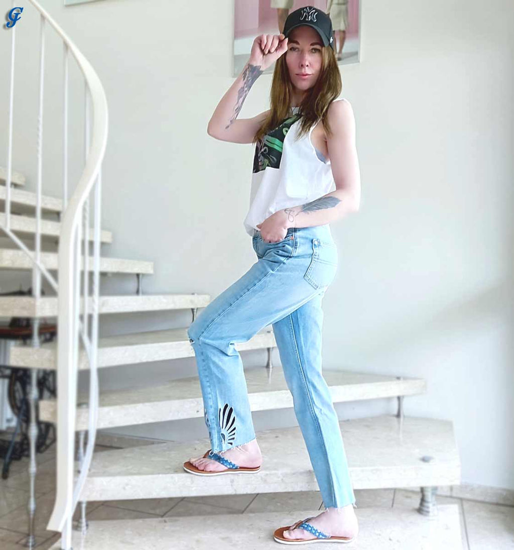 Шлепки, синие - Heine фото 7