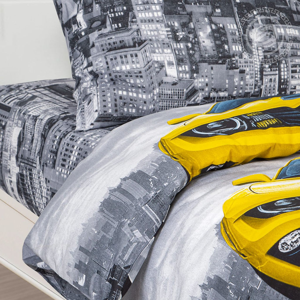 Имидж 1,5 сп./Пододеяльник: 1 шт. - 215*143; Простыня: 1 шт. - 214*150; Наволочка: 2 шт. - 70*70; Бязь детская - Артпостель фото 3