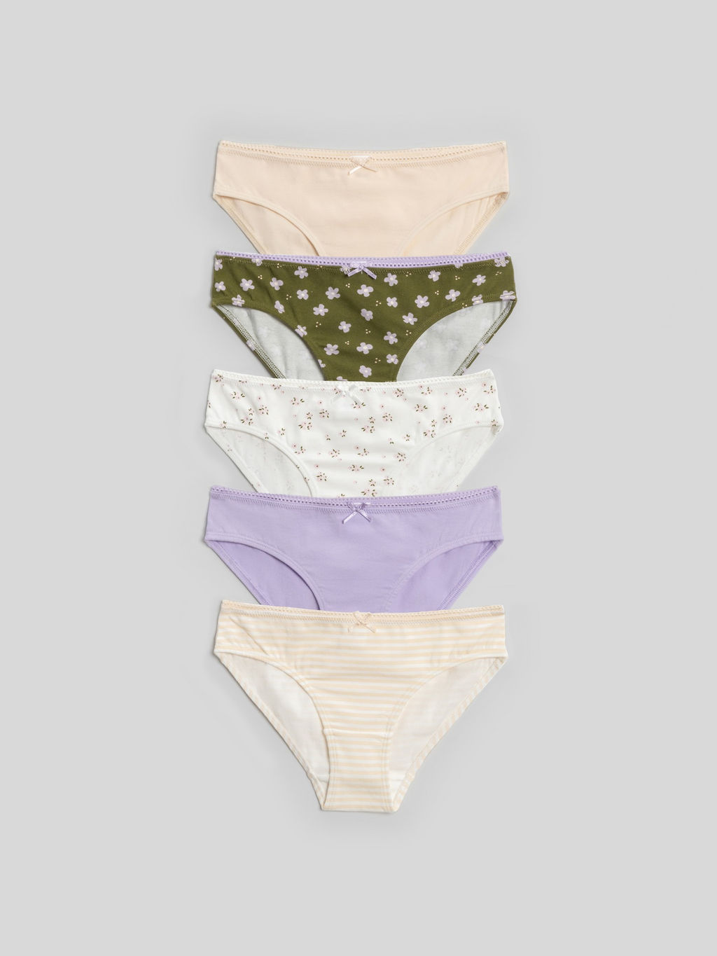 ACOOLA / Трусы детские для девочек в наборе из 5 шт. Iriska цвет в ассортименте