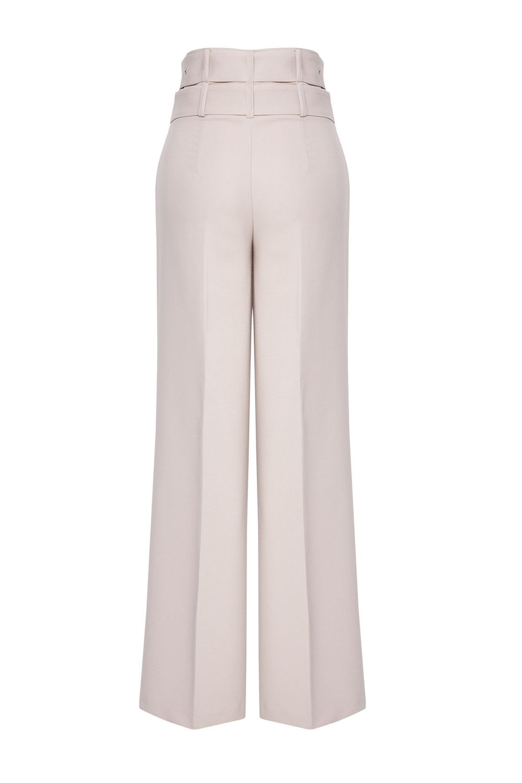 TRENDYOLMILLA Tas Cift Kemer Detayl? Dokuma Pantolon TPRSS25PL00000 фото 14