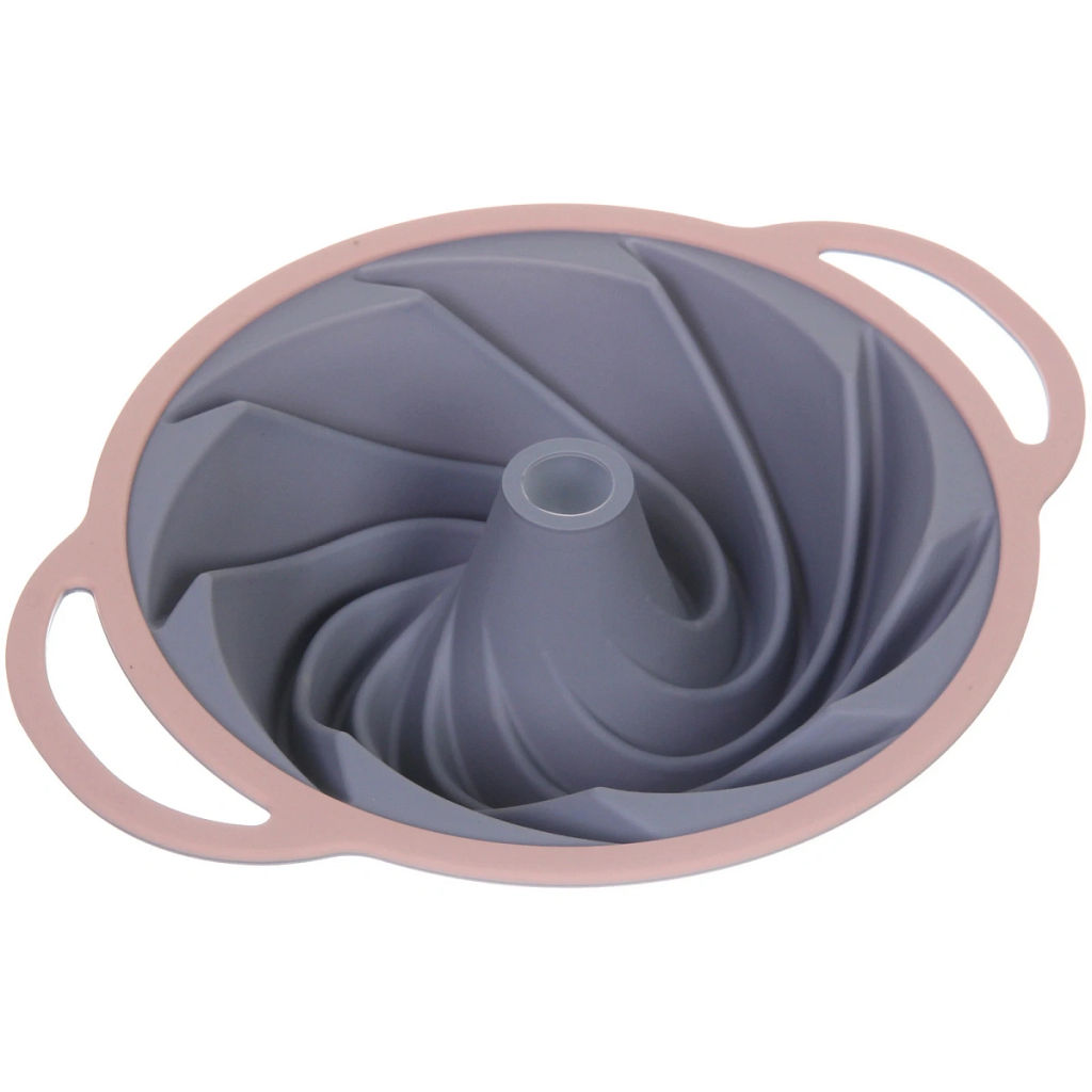 Форма силиконовая "CooKstyle" фигурная с ручками, 30,5*24*10см, с металлической вставкой