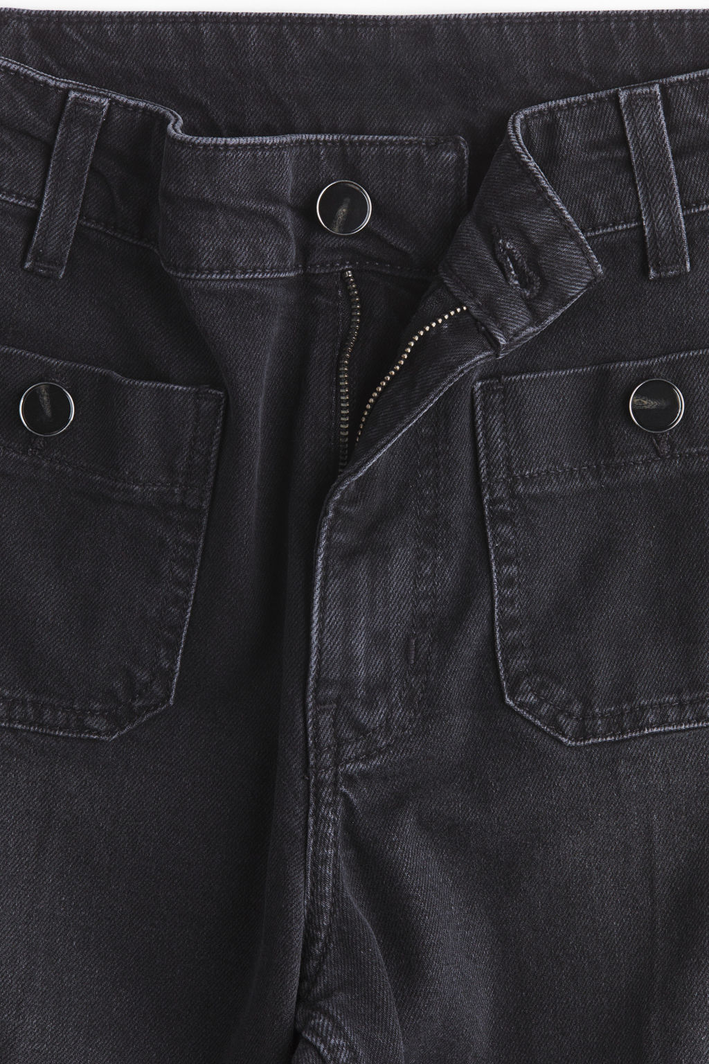 Wide High Ankle Jeans - H&m фото 7