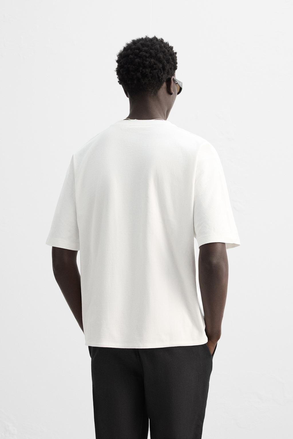 RELAXED FIT T-SHIRT - Zara фото 8