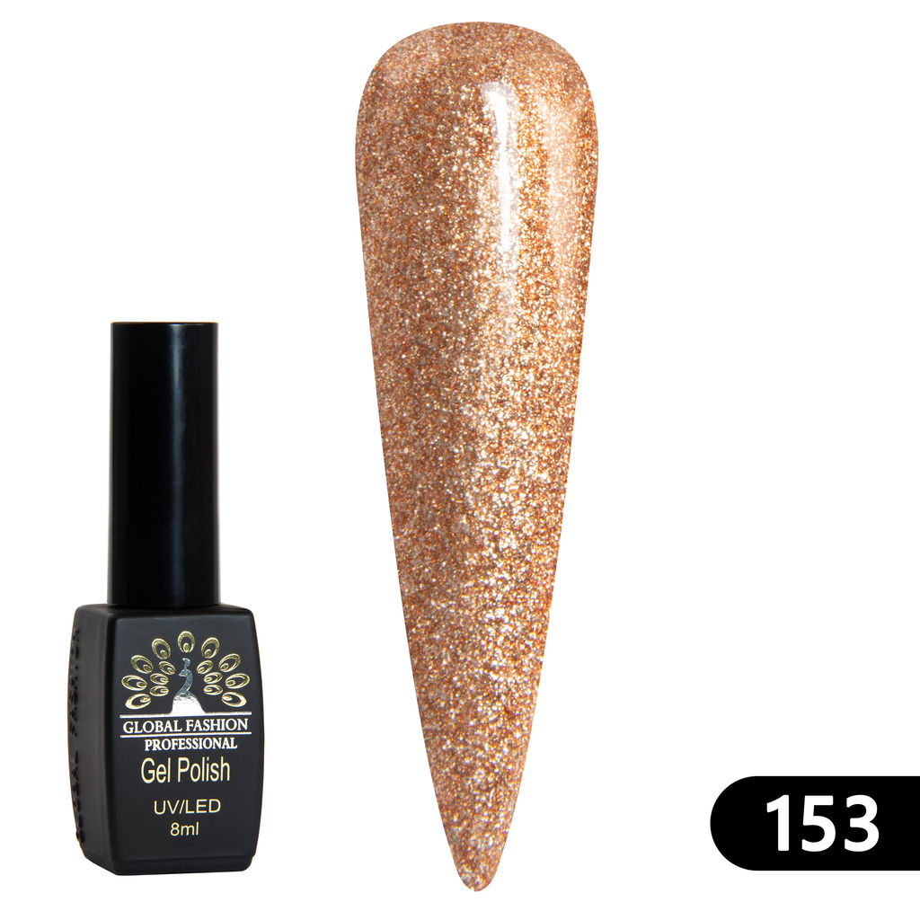 Гель лак BLACK ELITE 153, Global Fashion 8 мл
