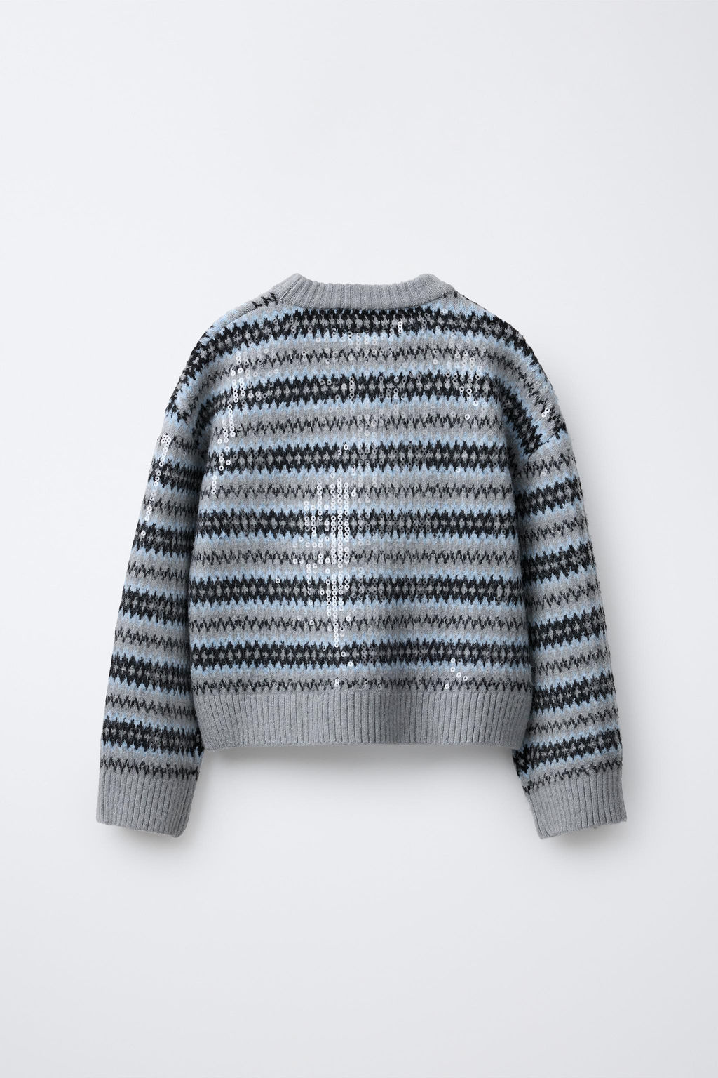 JACQUARD SEQUIN KNIT JUMPER - Zara фото 2