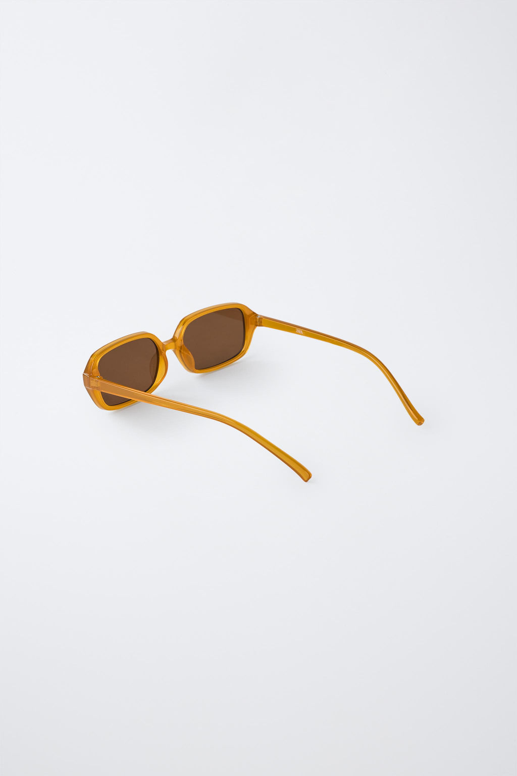 GAFAS DE SOL PASTA RECTANGULAR / Caramelo - Zara фото 3