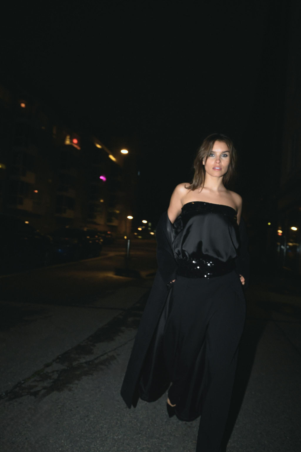 BALLOON TROUSERS WITH PLEATS