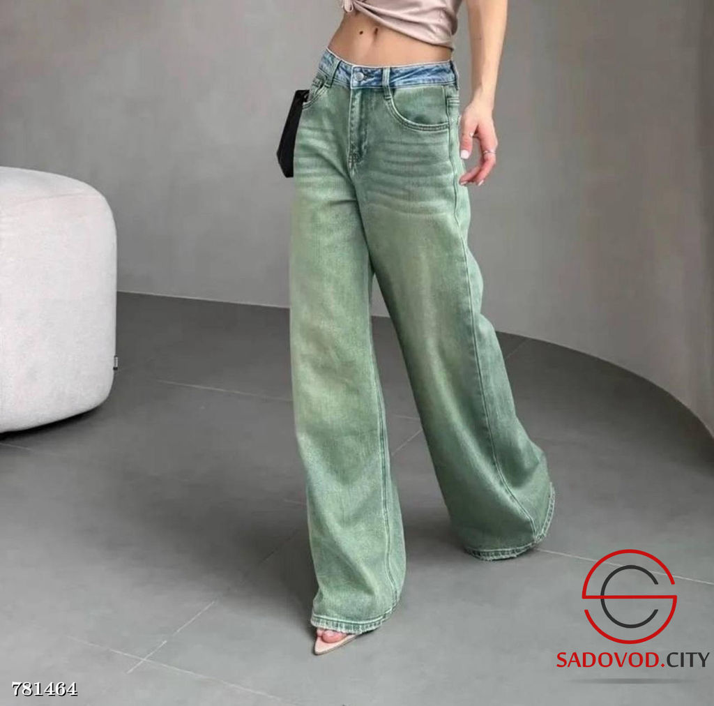 Женские базовые джинсы палаццо - Bruno фото 7