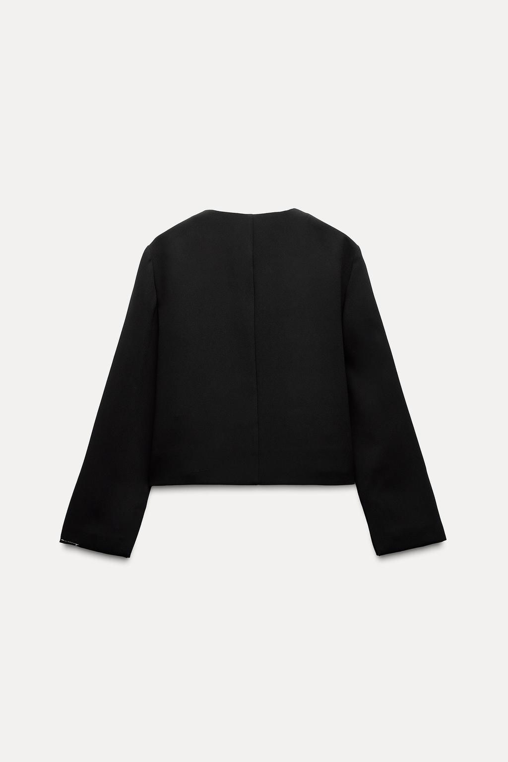 ZW COLLECTION BUTTONED JACKET - Zara фото 7