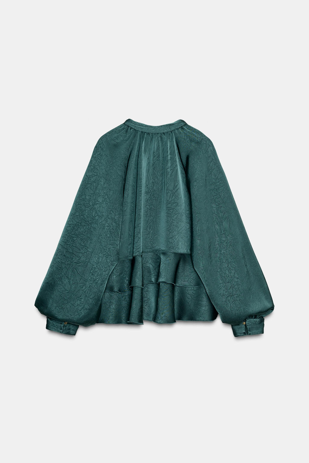 RUFFLED BLOUSE - Zara фото 6