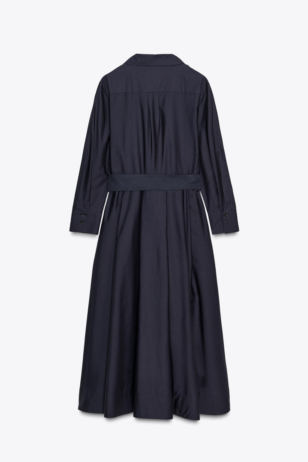 ZW COLLECTION POPLIN SHIRT DRESS - Zara фото 6