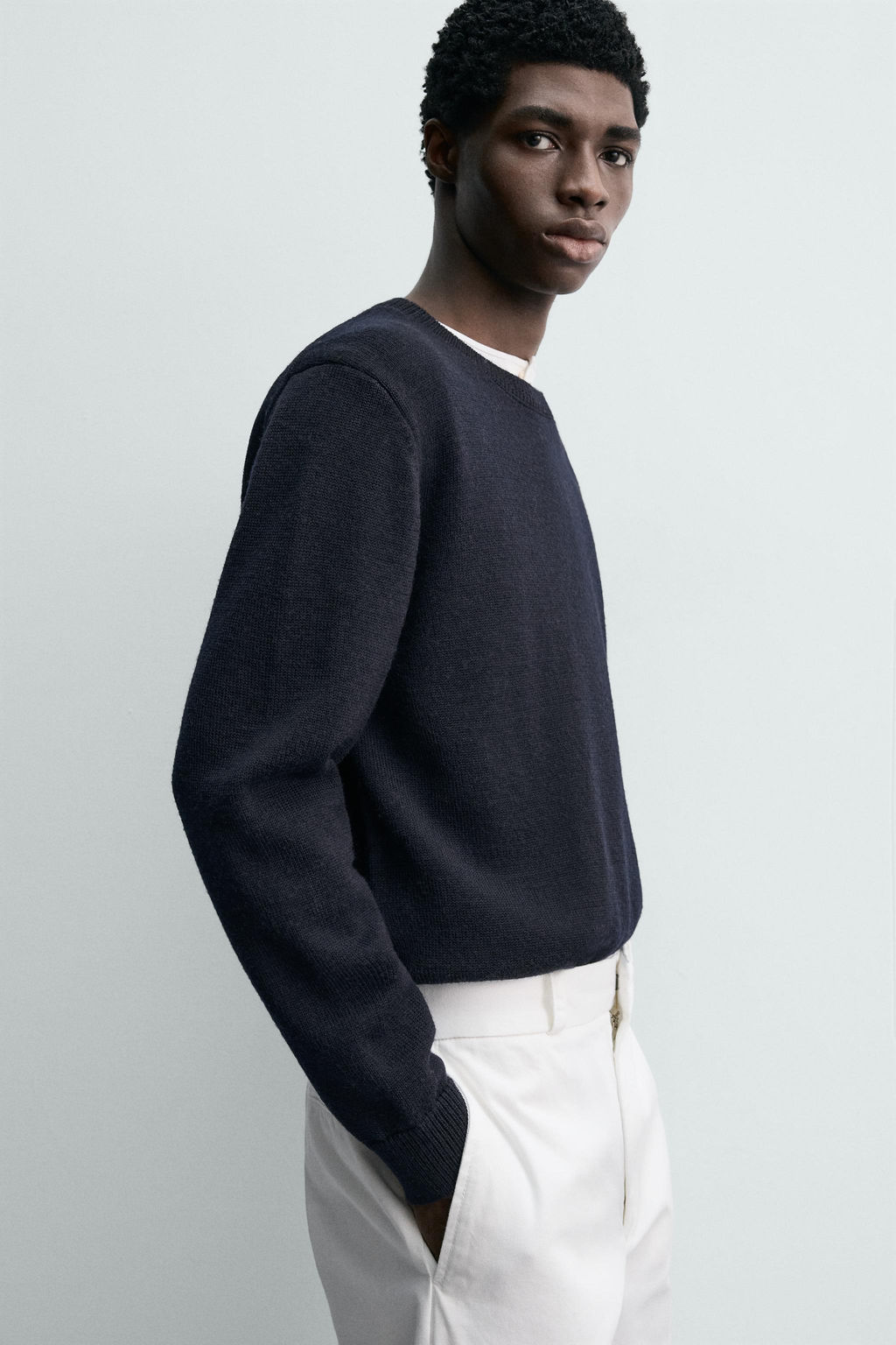 FINE-KNIT WOOL JUMPER - Zara фото 6