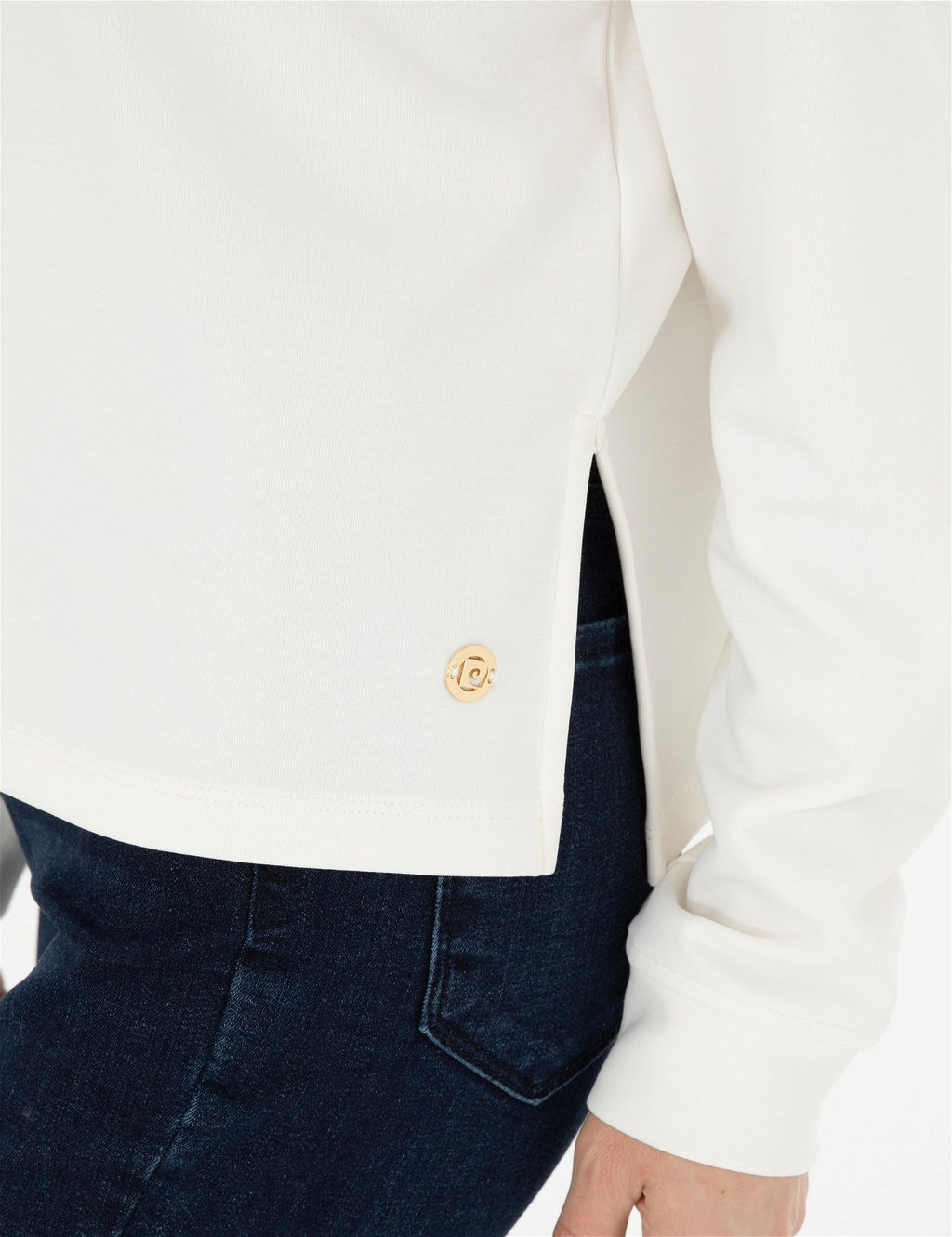 Ekru Regular Fit Sweatshirt - Pierre cardin фото 7