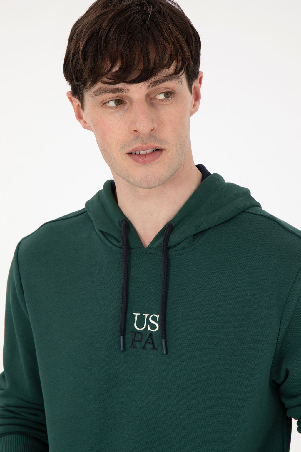 Мужской темно-зеленый свитшот Неожиданная скидка в корзине - U.s. polo assn фото 9