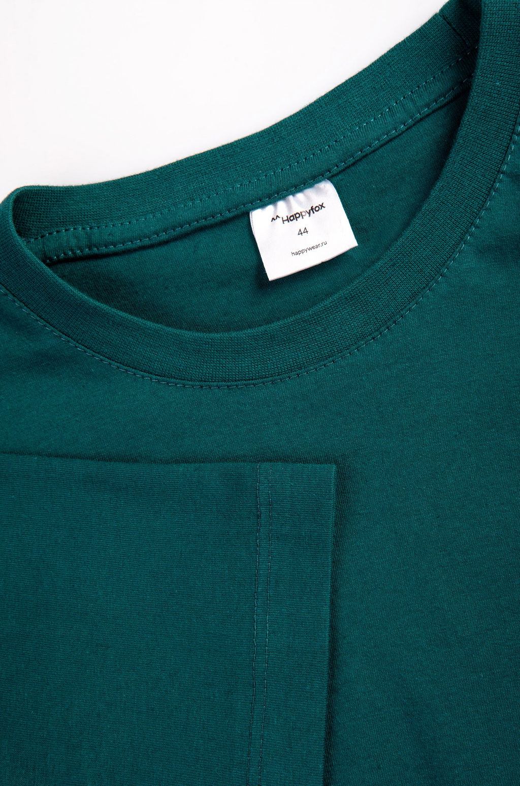 Женская базовая хлопковая футболка Happyfox