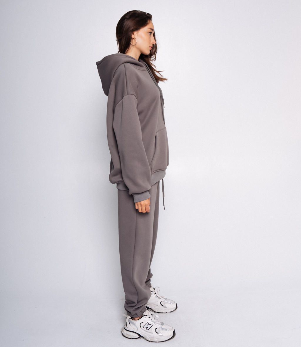 Спортивный костюм #КТ8976 (1), серый - Dommod фото 3