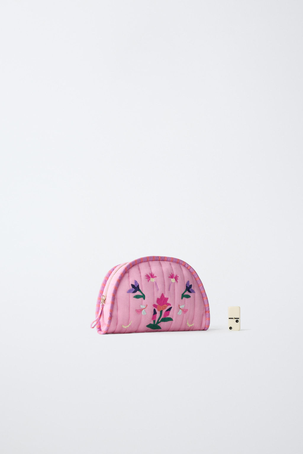 NECESER BORDADOS FLORES / Rosa - Zara фото 6