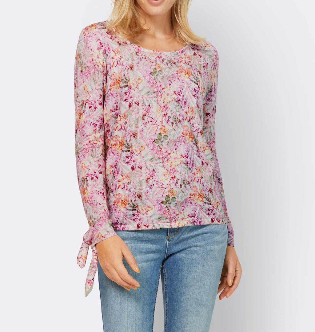 Пуловер, экрю-розовый - Linea tesini фото 3