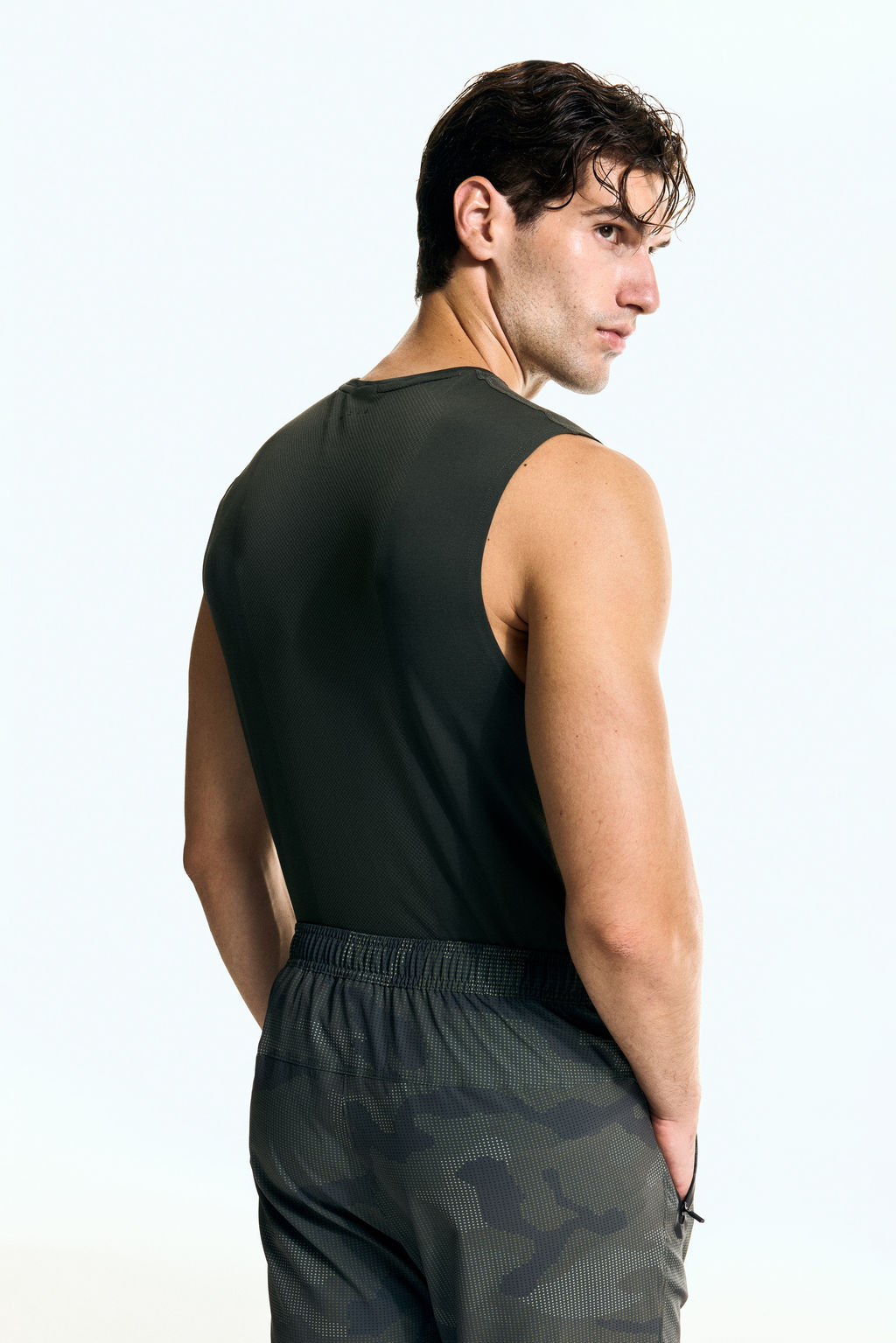 Camiseta de deporte con DryMove Muscle Fit - H&m фото 3