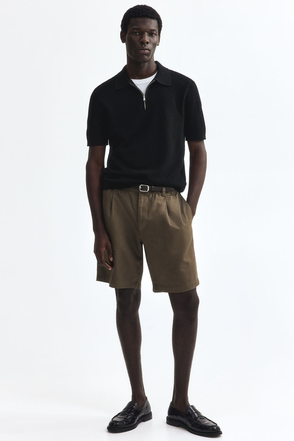 Polo texturizado Slim Fit - H&m фото 7