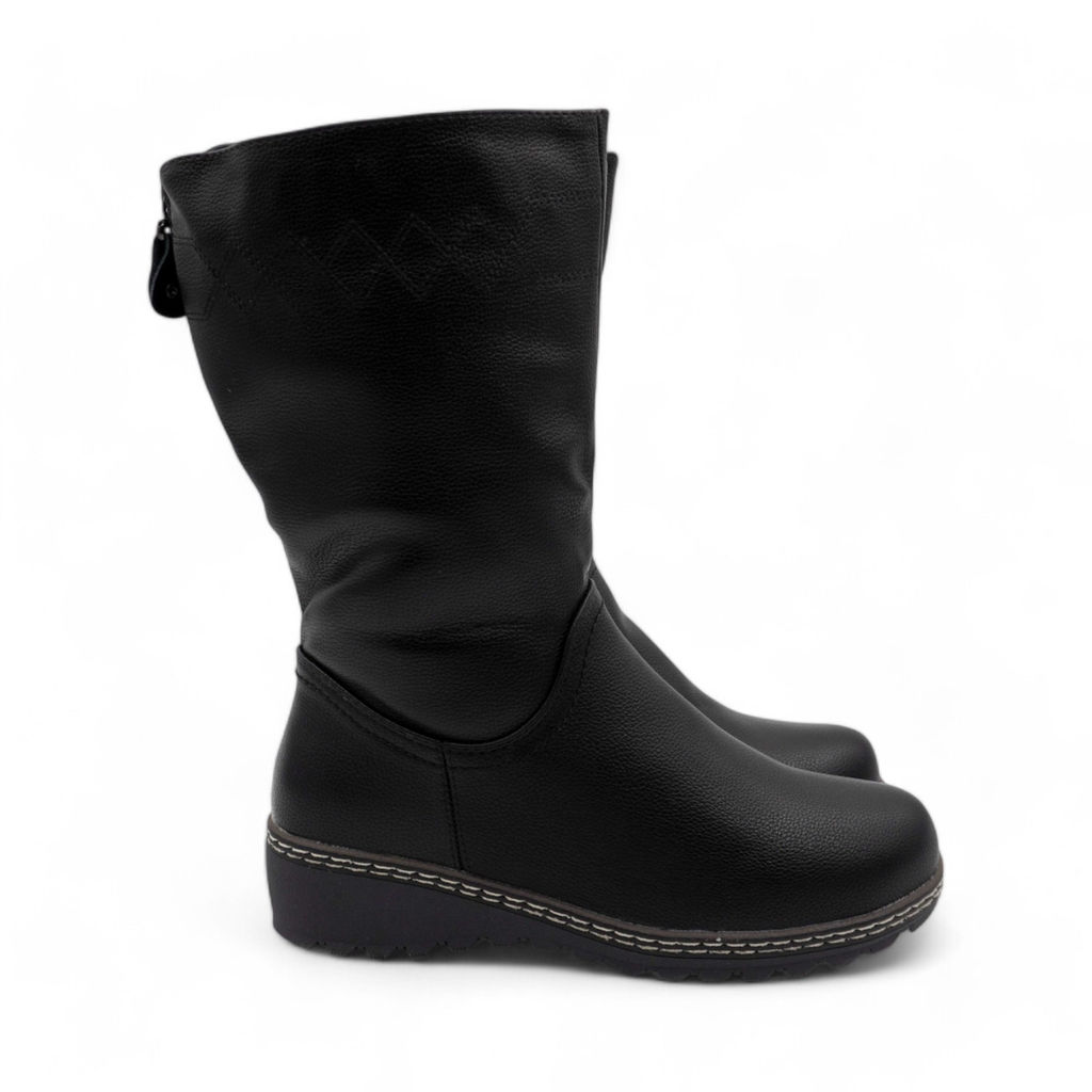 Зимние женские сапоги Н3582-1 черные - Sport фото 2
