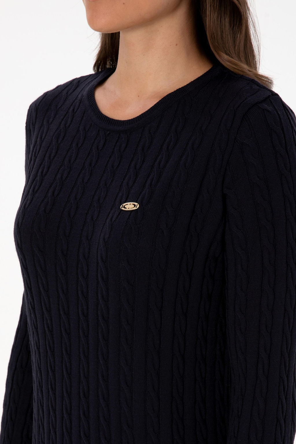 Kad_n Lacivert Triko Elbise - U.s. polo assn фото 6