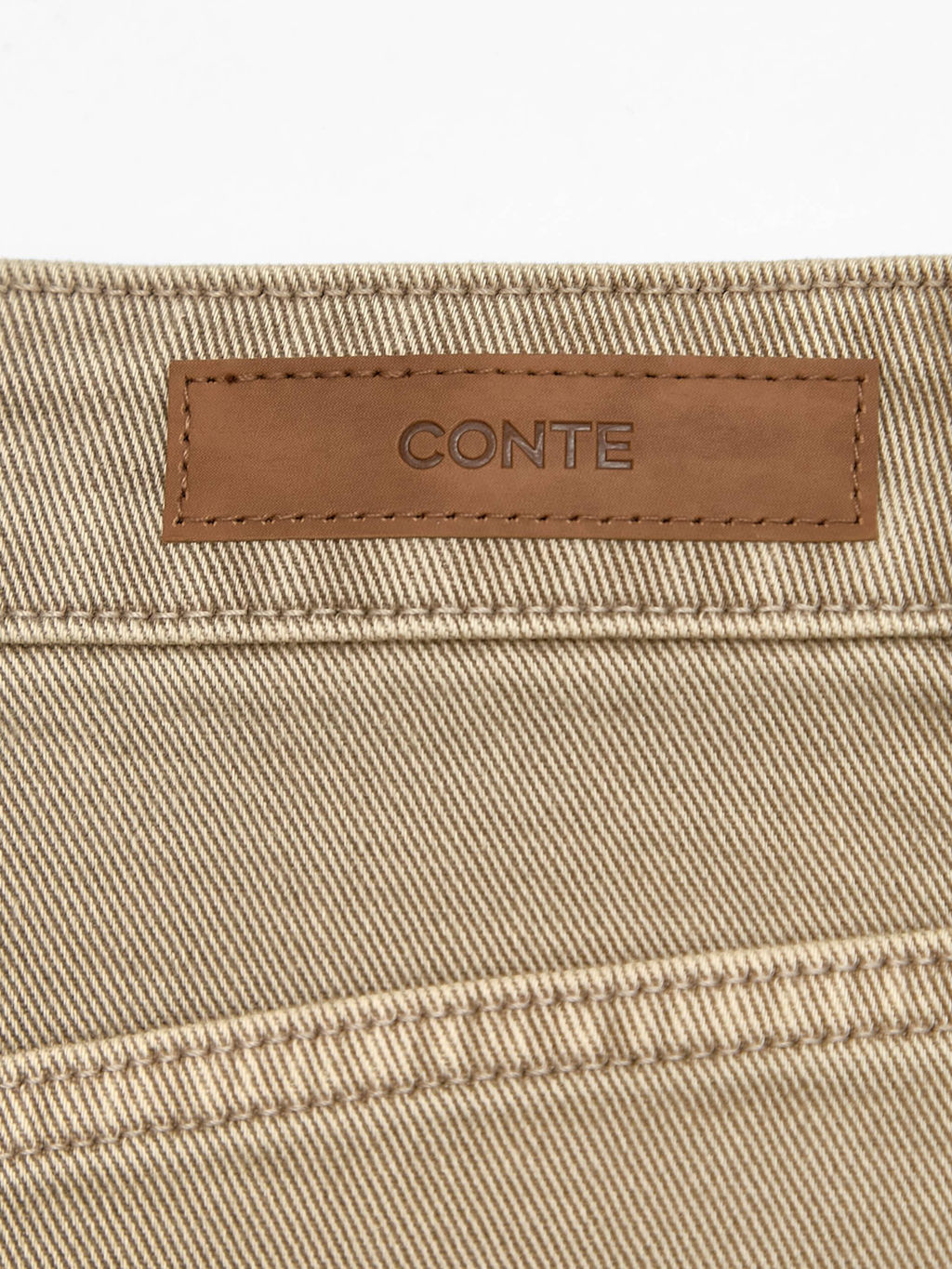 CONTE CON-946 Юбка джинсовая женская peanut  фото 10