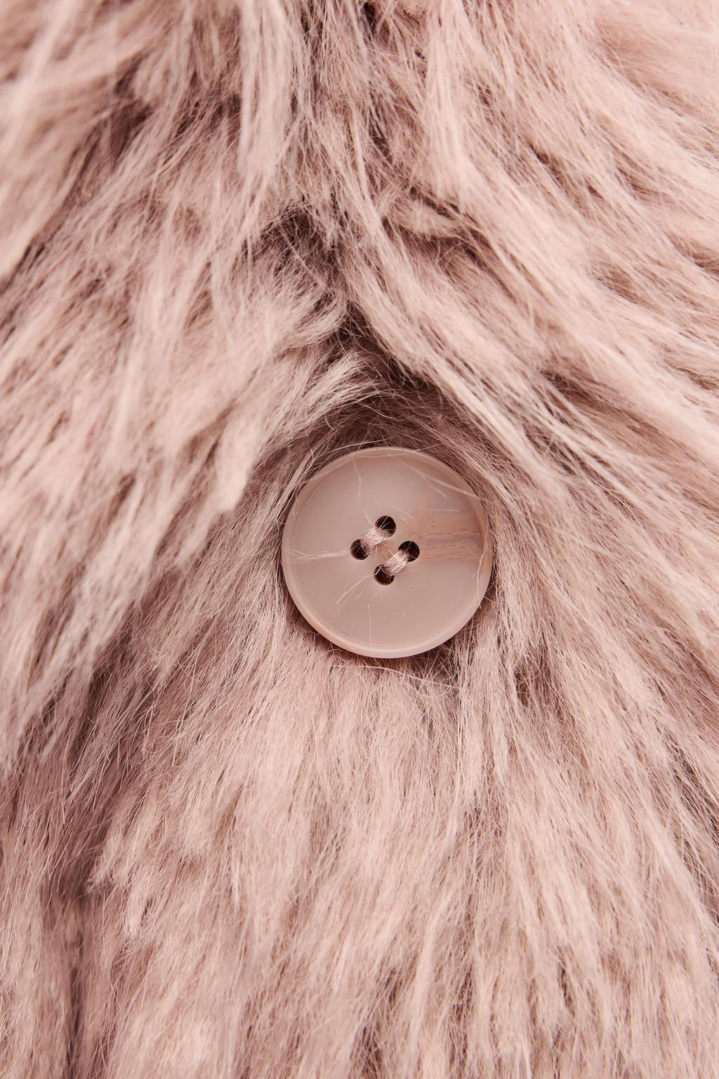 ZW COLLECTION FAUX FUR COAT - Zara фото 5