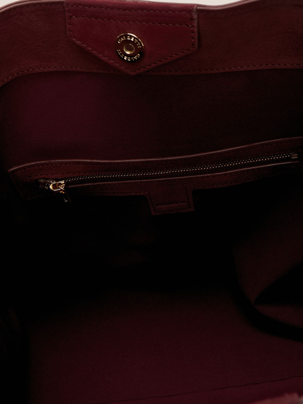 Женский шоппер CALZETTI MABEL Артикул 4673520, бордовый  фото 5