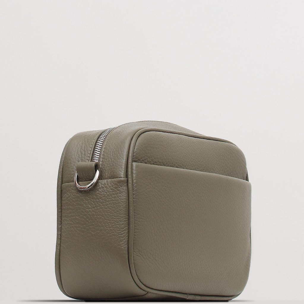 Женская кожаная сумка Richet 3154LNT 630 Зеленый