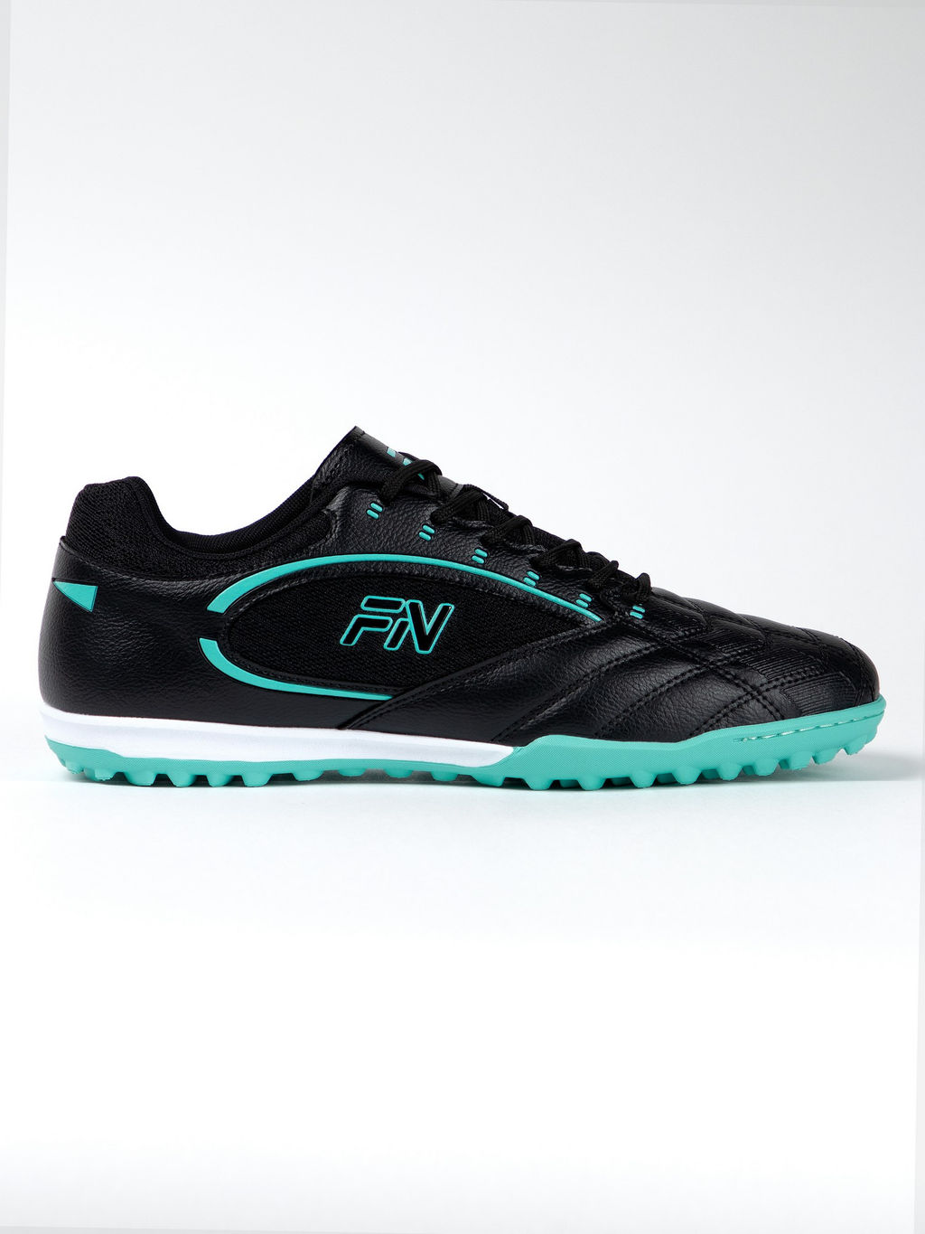 Детские шиповки FN Core Kid (TF) (Black/Teal)