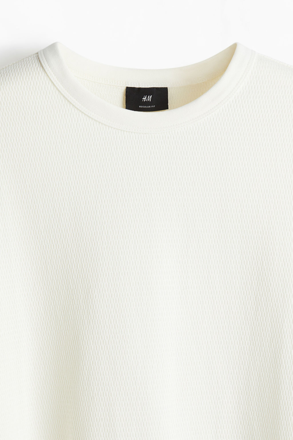 Camiseta gofrada Regular Fit - H&m фото 2
