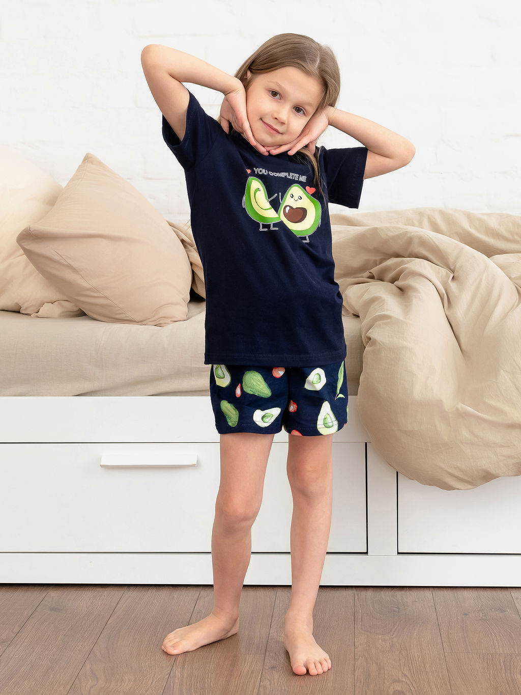 Костюм детский, модель 326, трикотаж (26 размер, Авокадо, синий ) - Ивановотекстиль фото 4