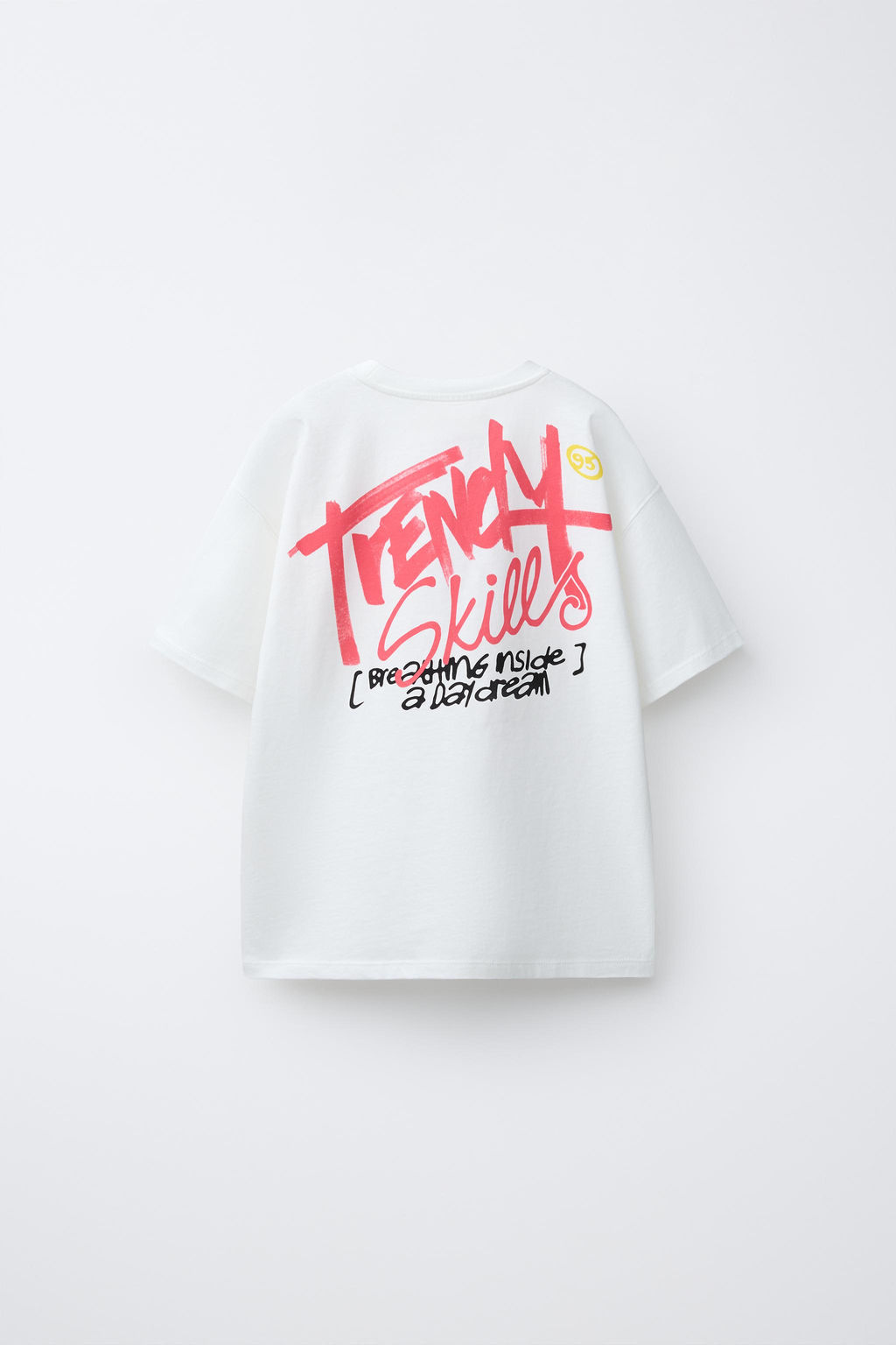 CAMISETA ESTAMPADO GRAFFITI / Blanco - Zara фото 2