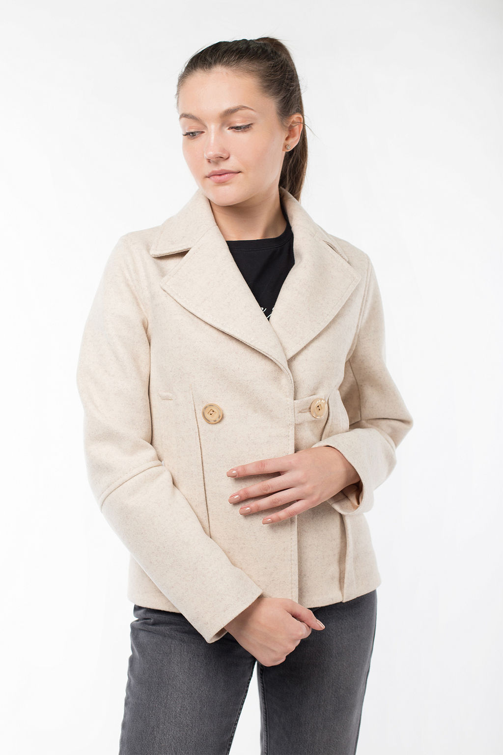 Пальто женское демисезонное - El podio фото 7