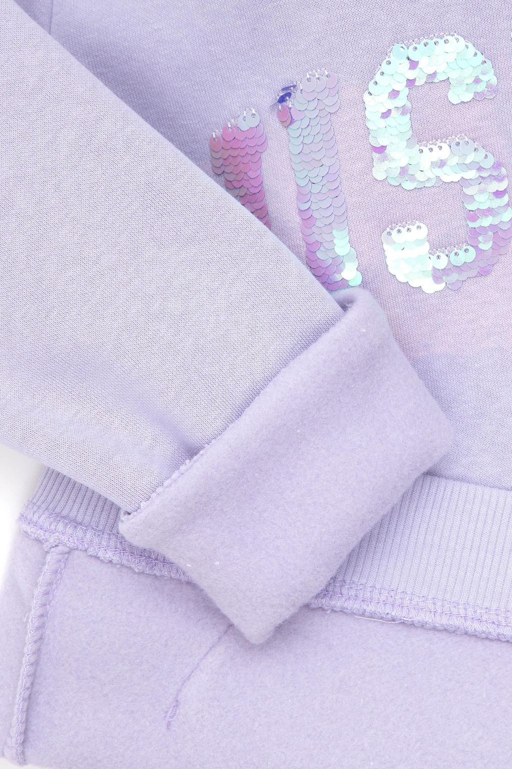 Базовый свитшот Girl Lilac Неожиданная скидка в корзине - U.s. polo assn фото 5