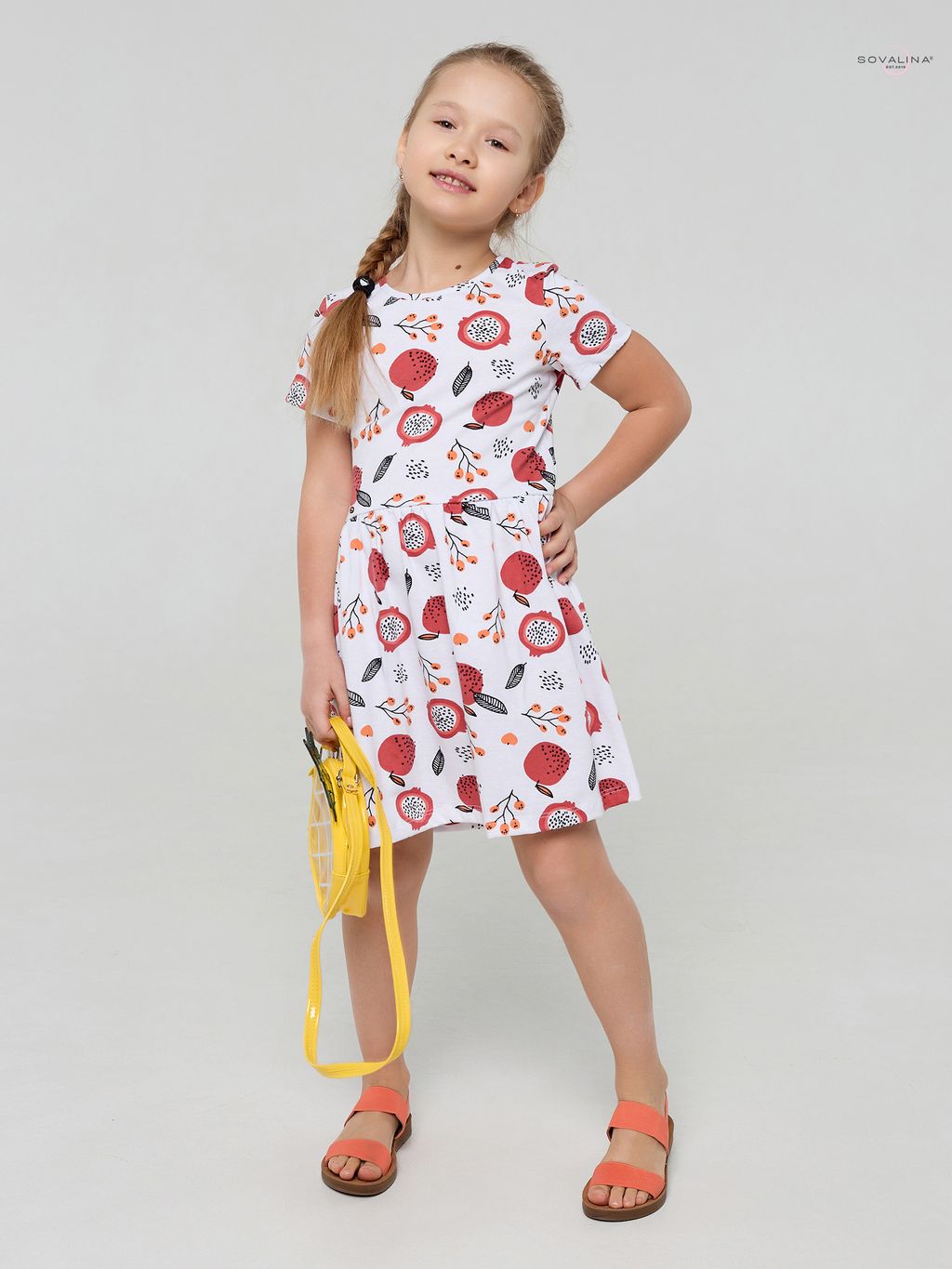 Платье Лето маракуйя - Sovalina фото 7