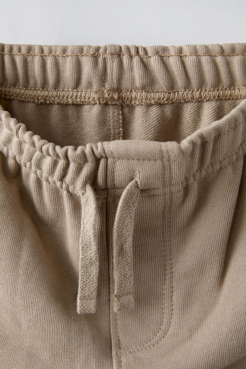 TROUSERS WITH EMBROIDERED SLOGAN - Zara фото 4