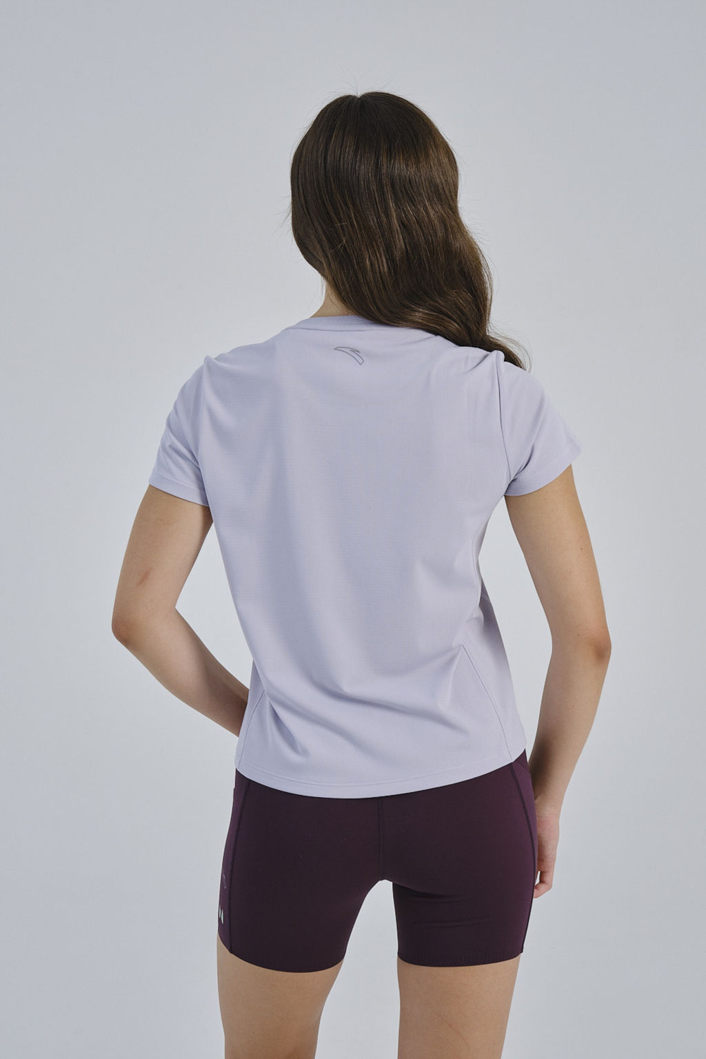 Футболка Сиреневый ADVANCED RUNNING SS Tee - Anta фото 5