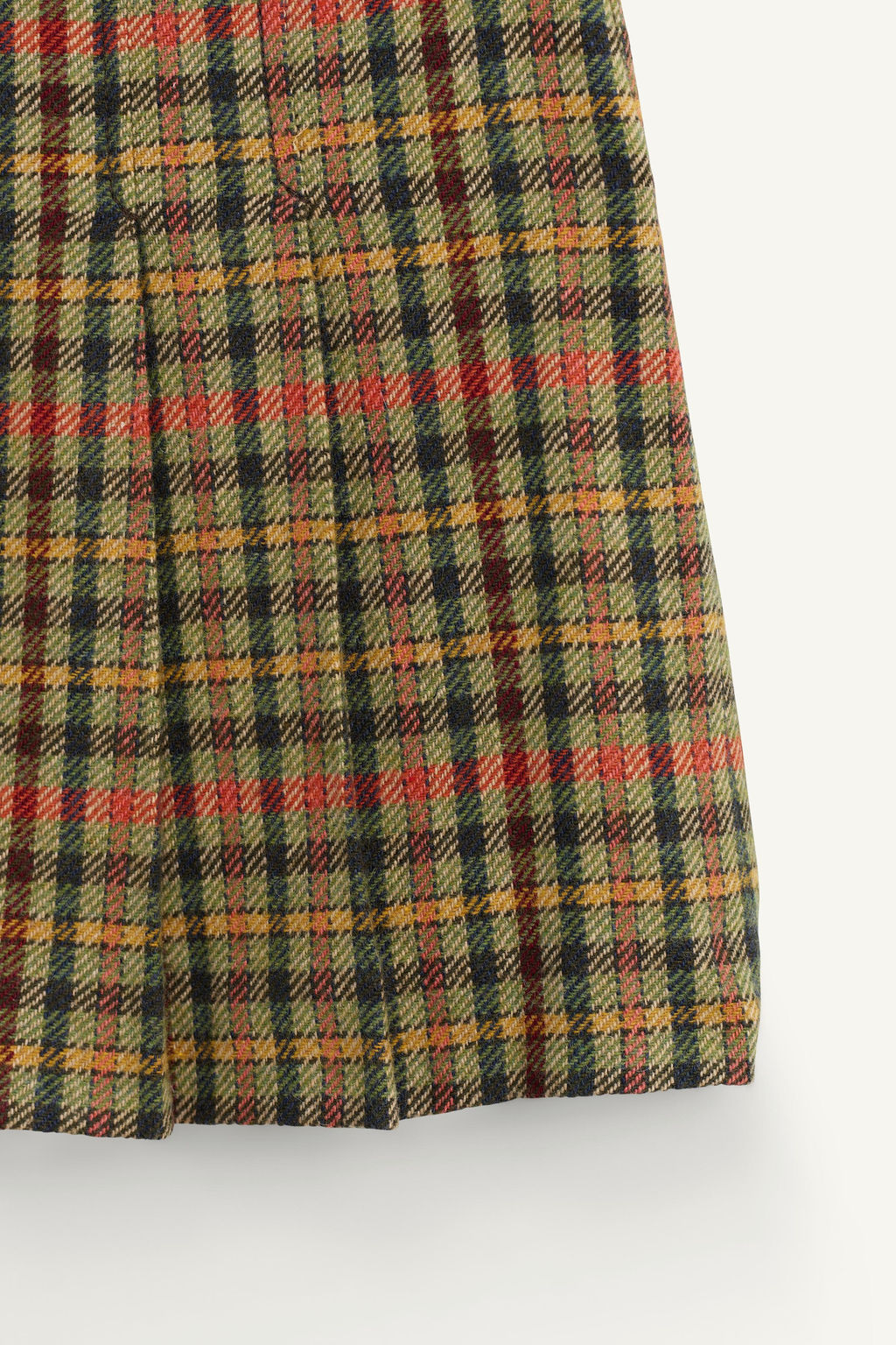 LIMITED EDITION HOUNDSTOOTH SKIRT WITH WOOL - Zara фото 8