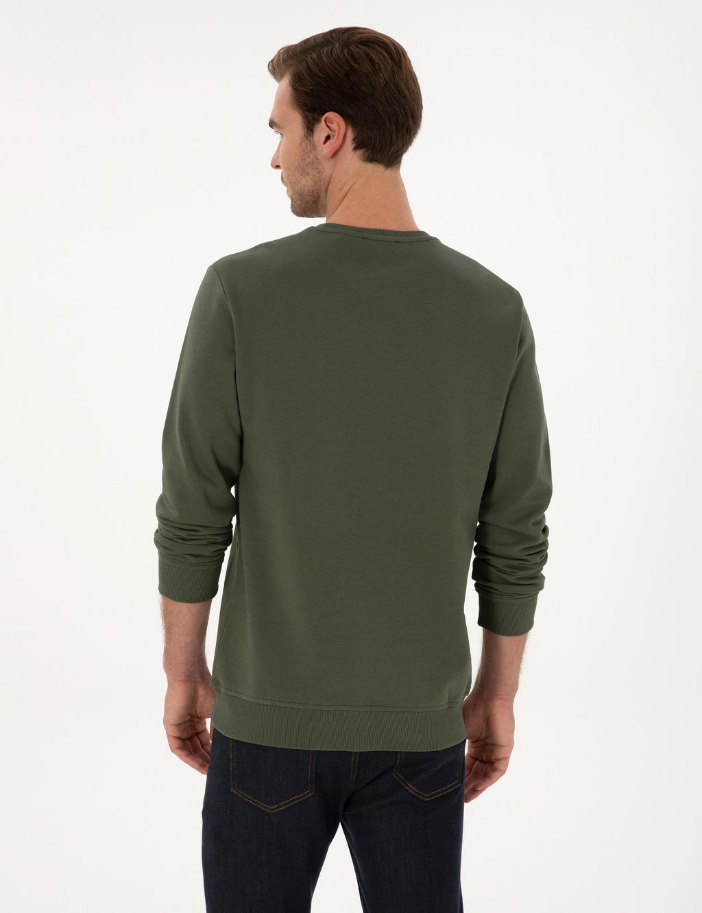 Haki Regular Fit Sweatshirt - Cacharel фото 5