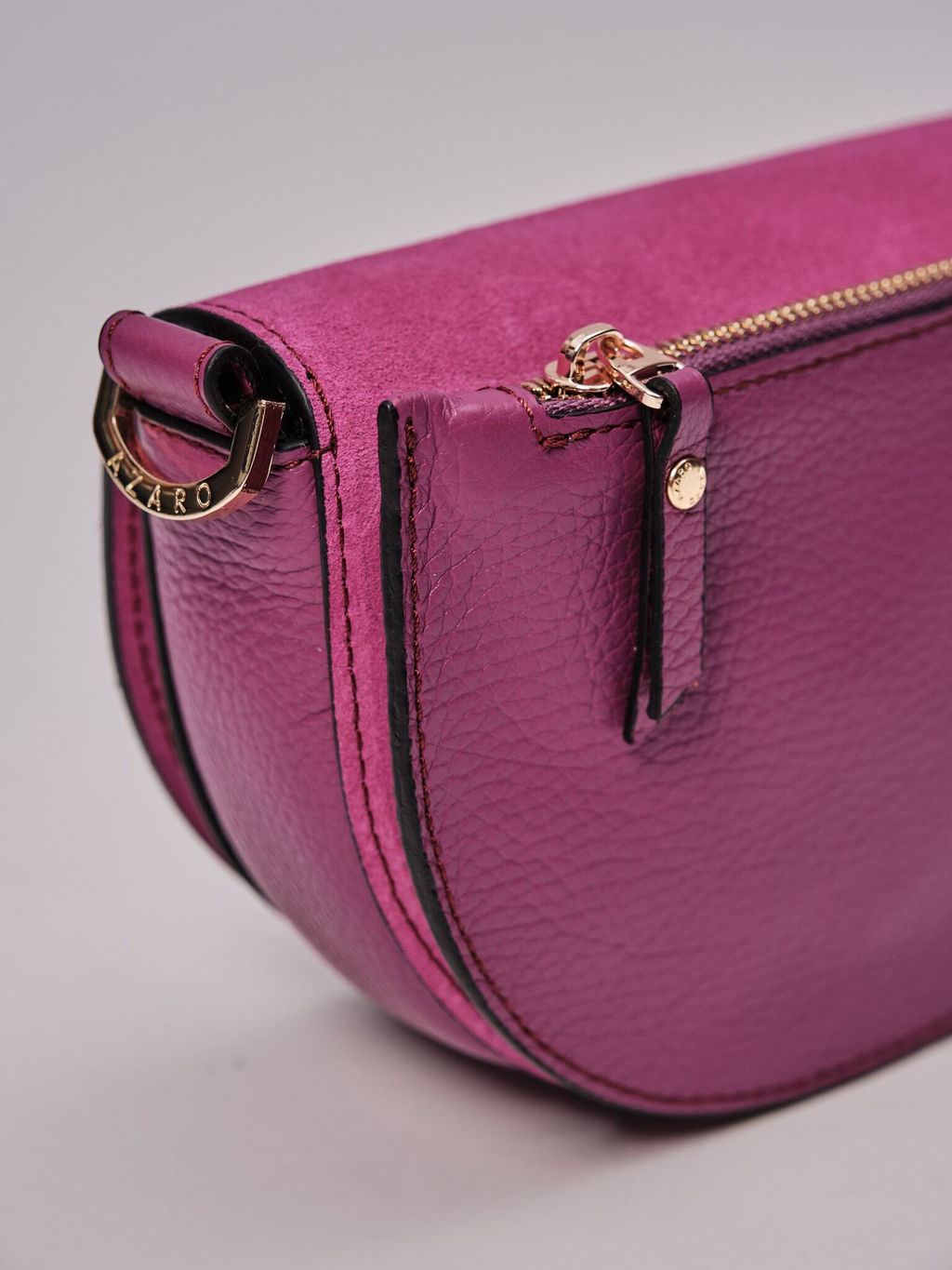 Сумка замшевая Azaro 31032 фиолетовый флокс