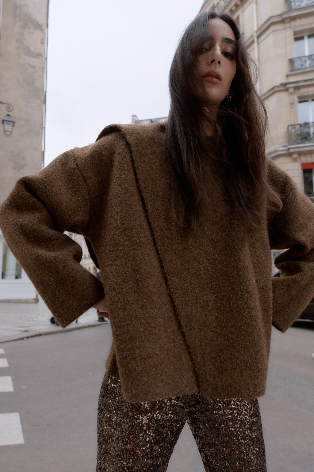 CARDIGAN WITH SCARF DETAIL - Zara фото 2