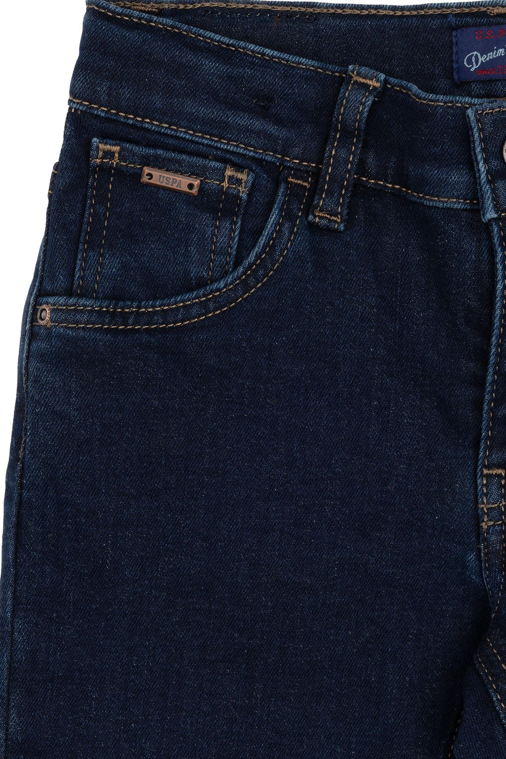 Erkek _ocuk Slim Fit Koyu Mavi Jean Pantolon - U.s. polo assn фото 8