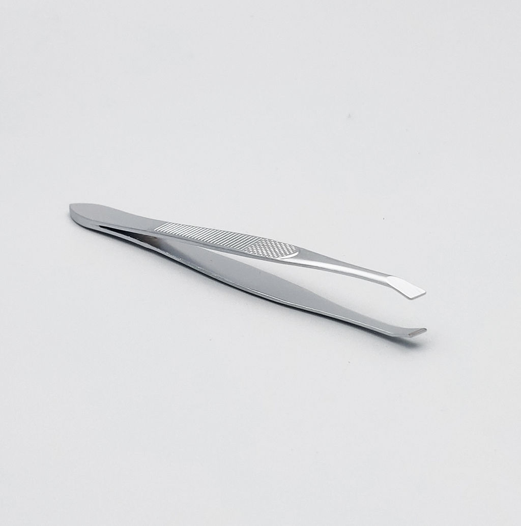 Zinger Пинцет для бровей прямой / Standard 86079 M, серебристый фото 3