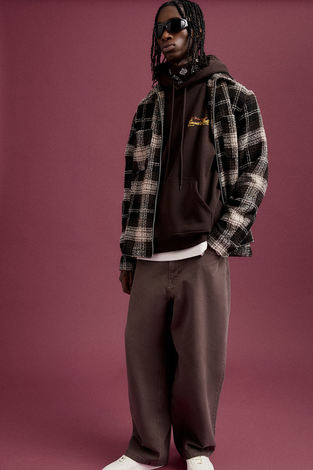 Sudadera con capucha y estampado Loose Fit - H&m фото 2