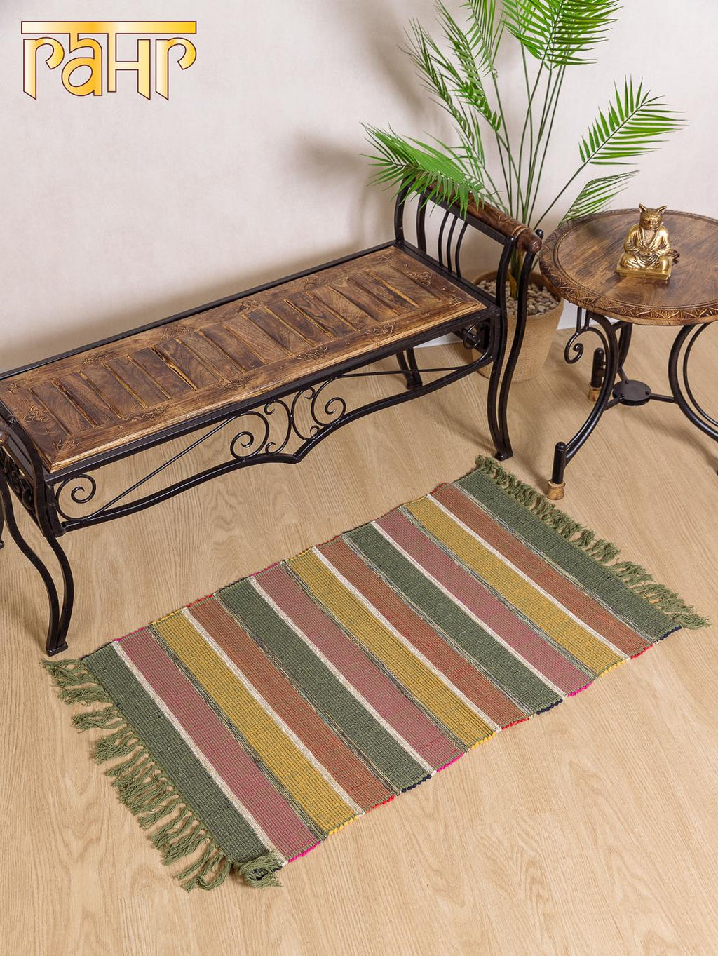 Коврик самотканный х/б 60*90см №703/3