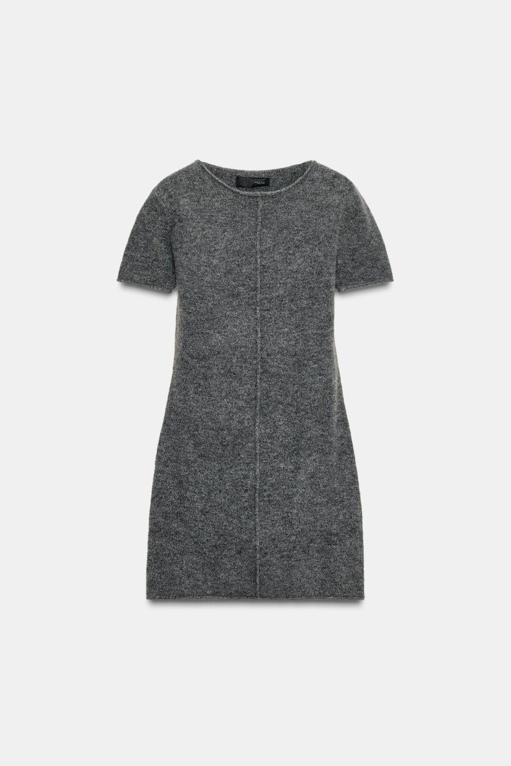 SOFT KNIT MINI DRESS WITH SEAM DETAIL - Zara фото 7
